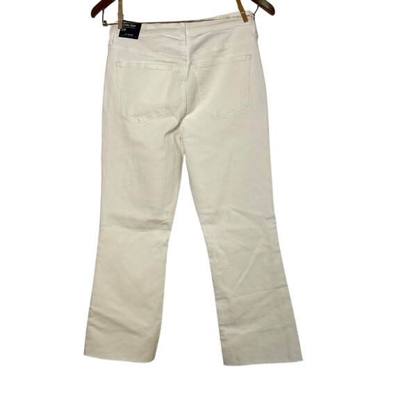 J. Crew Factory Flare Crop White Jean in Signature Stretch  Sz 29  BO933 - Picture 5 of 12